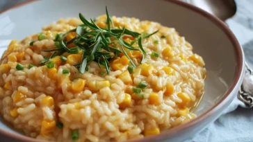 Risotto de maïs doux- 1