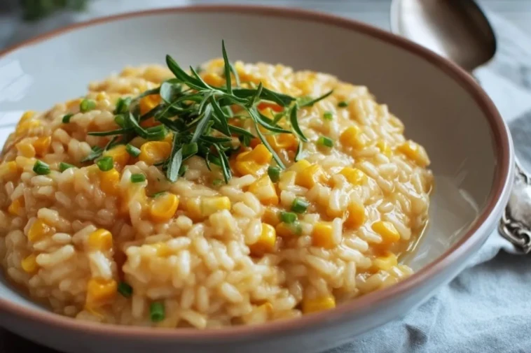 Risotto de maïs doux- 1