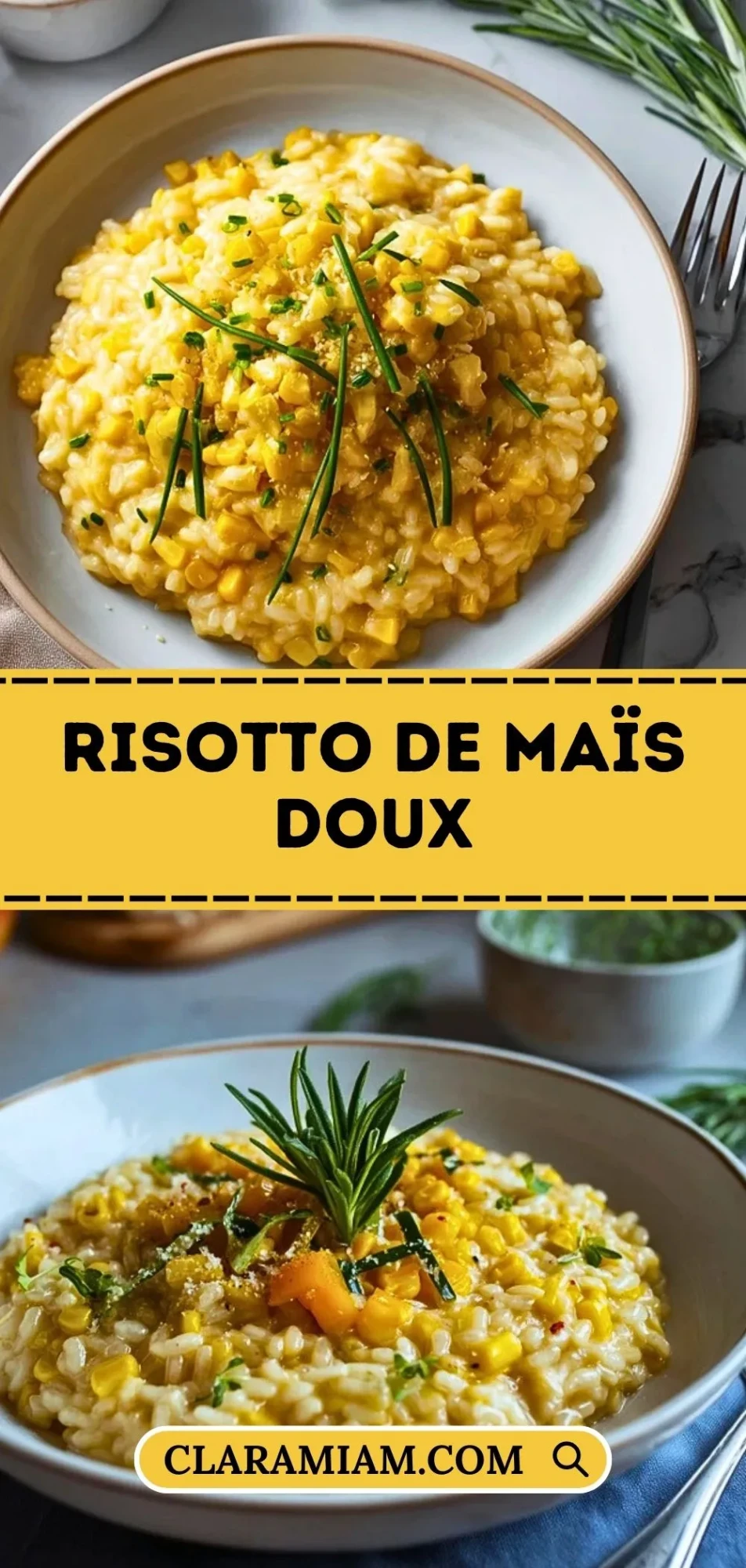 Risotto de maïs doux Pin 1