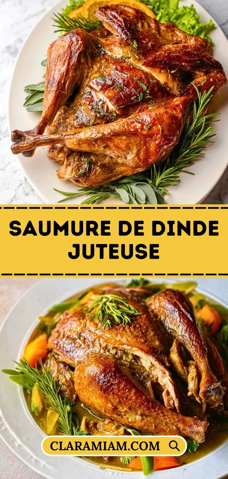 Saumure de dinde juteuse Pin 1