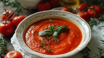 Soupe de tomates à la mijoteuse- 1