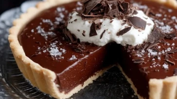 Tarte au chocolat facile - 1