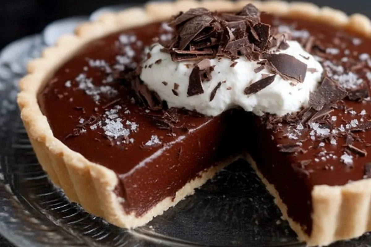 Tarte au chocolat facile - 1