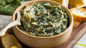 Tartinade aux épinards et à l'artichaut - 1