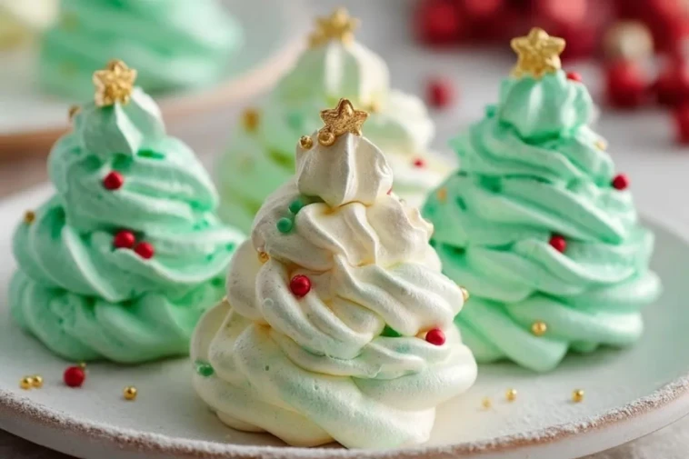 Arbres En Meringue Festifs - 1