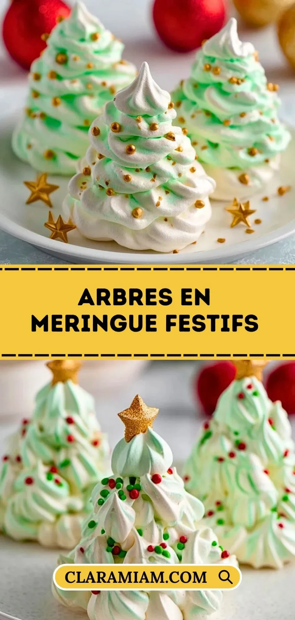 Arbres En Meringue Festifs - Pin 1