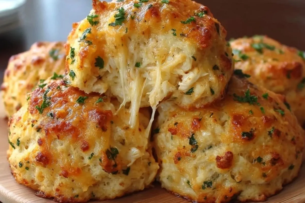 Biscuit Au Crabe Et Au Fromage Cheddar - 1