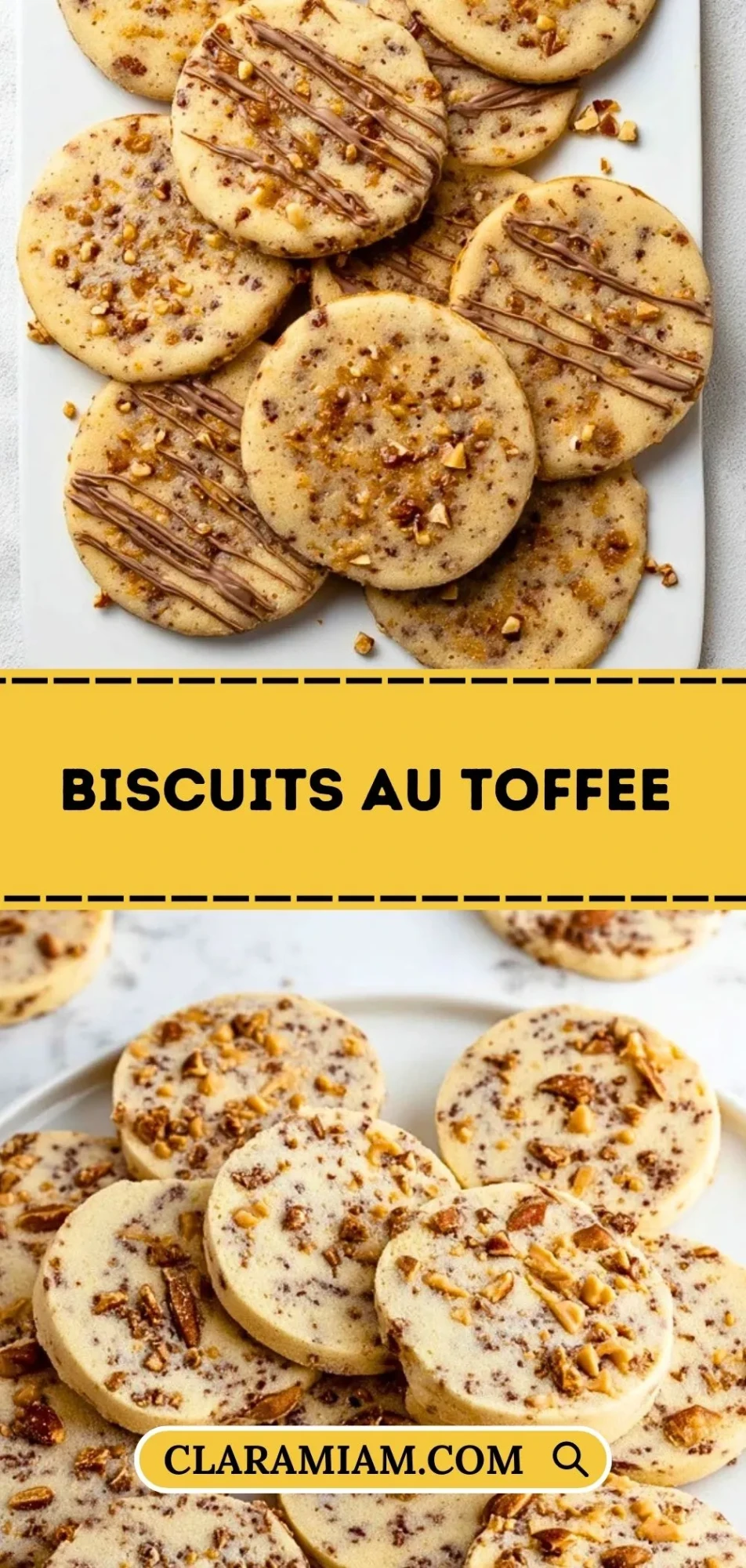 Biscuits Au Toffee - Pin 1