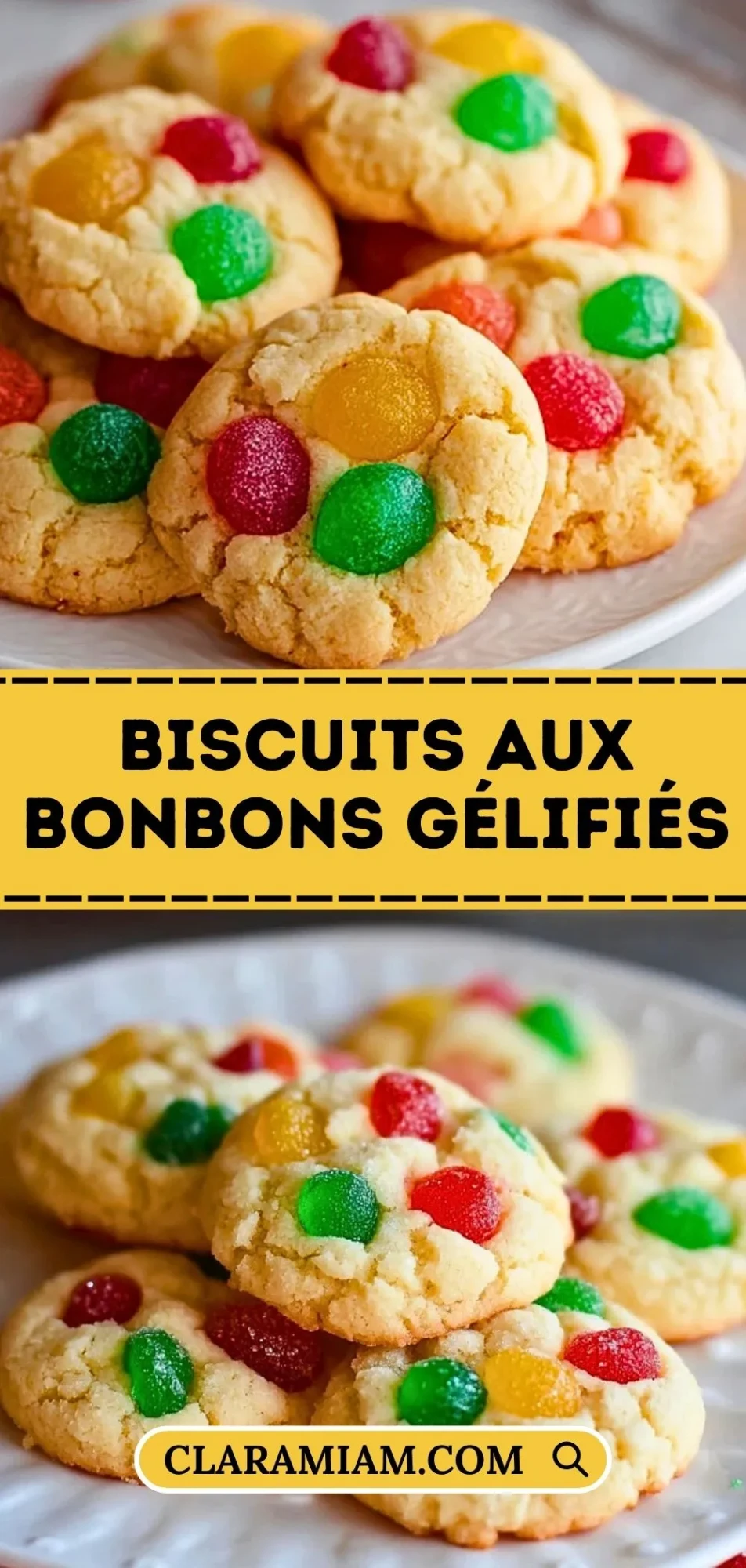 Biscuits Aux Bonbons Gélifiés - Pin 1