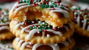 Biscuits de Noël au Caramel et au Ritz - 1