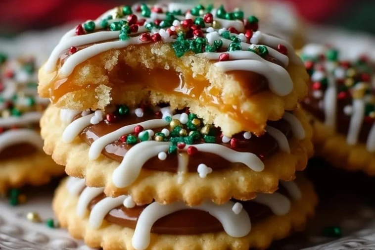 Biscuits de Noël au Caramel et au Ritz - 1