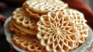 Biscuits Pizzelle à l'anis - 1