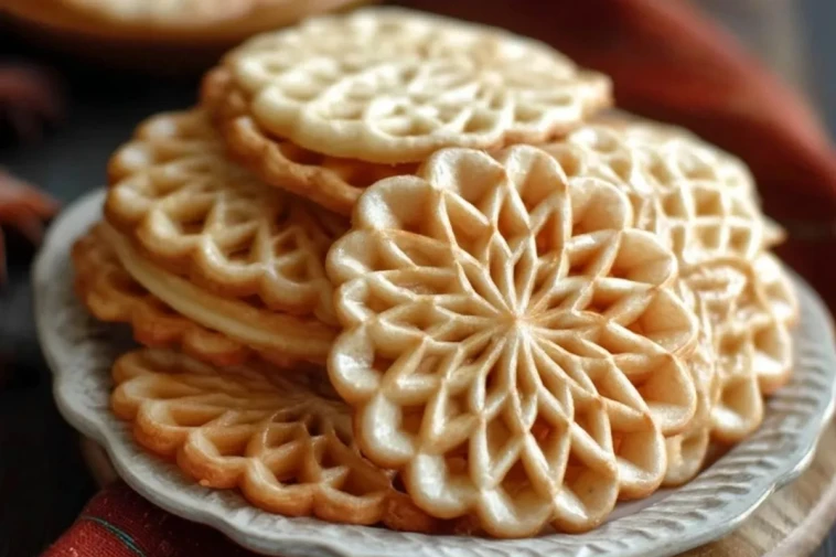 Biscuits Pizzelle à l'anis - 1