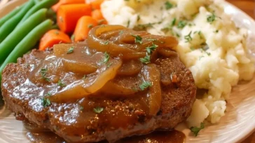 Boeuf Écrasé à la Sauce Brune - 1