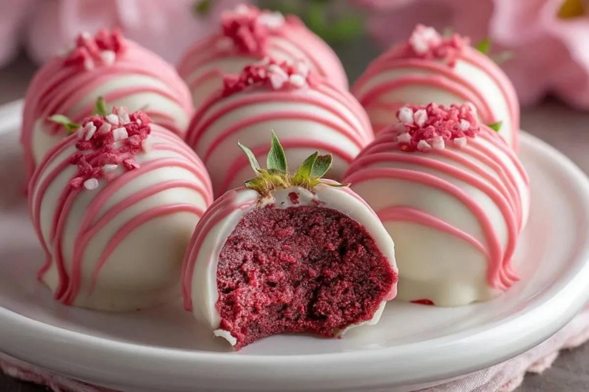 Bouchées De Cheesecake Velouté Aux Fraises - 1