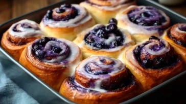 Brioche Aux Myrtilles Et Cannelle - 1