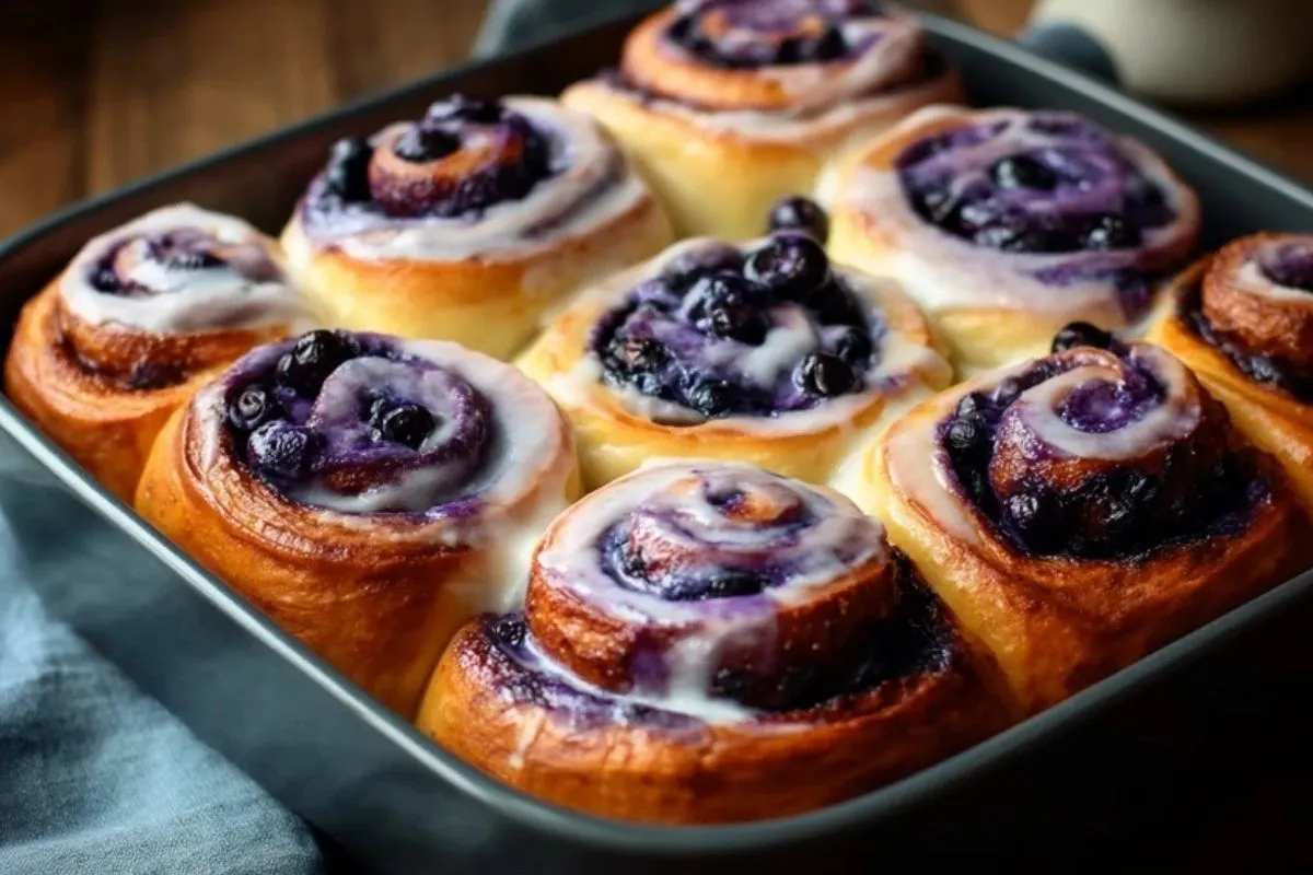 Brioche Aux Myrtilles Et Cannelle - 1
