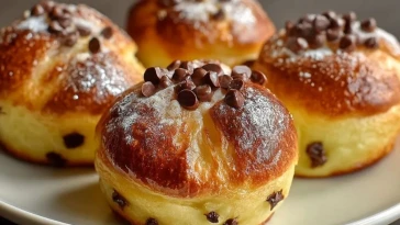 Brioches Vanillées Aux Pépites De Chocolat - 1