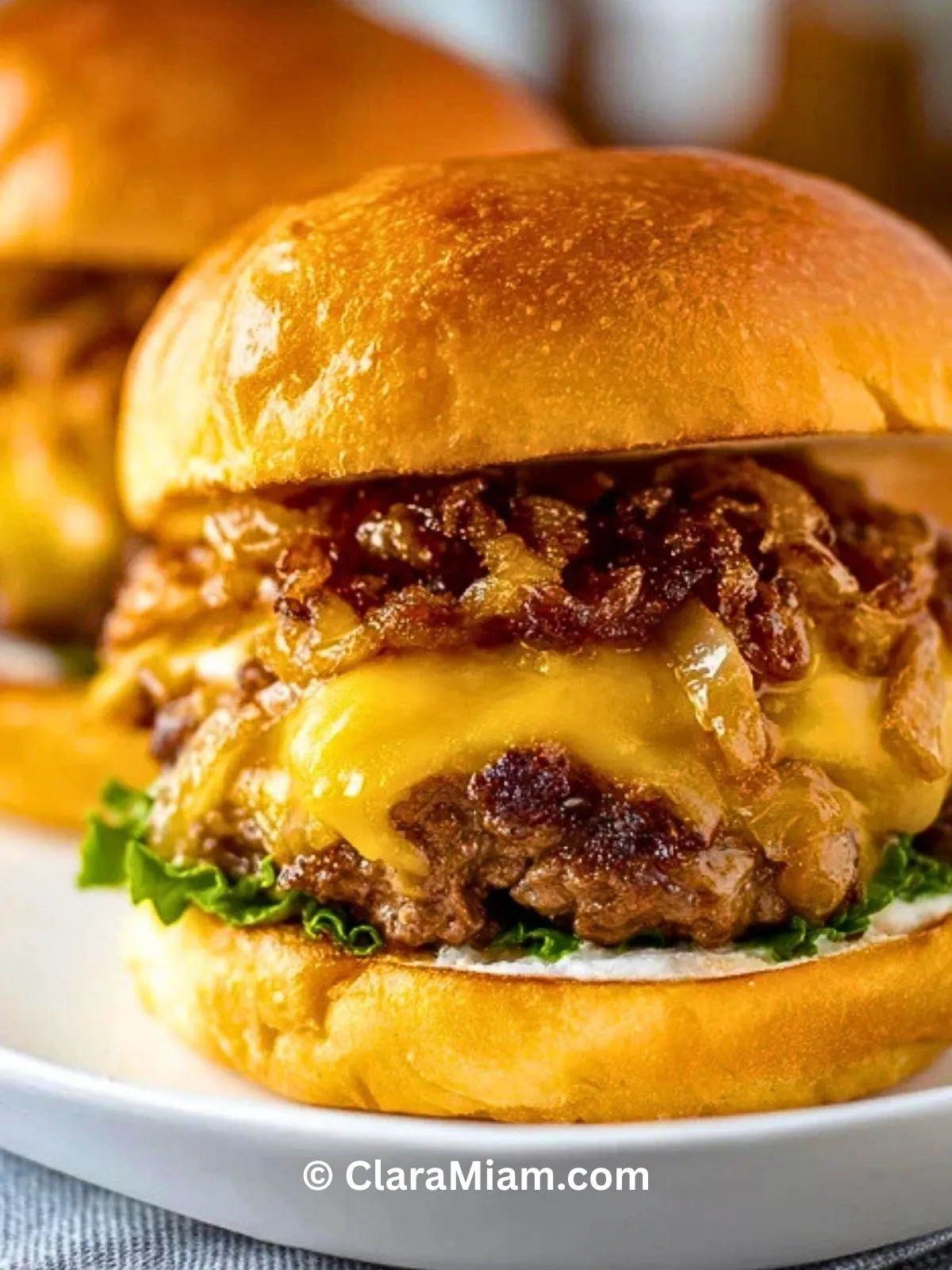 Burgers Aux Oignons Frits DOklahoma - 2