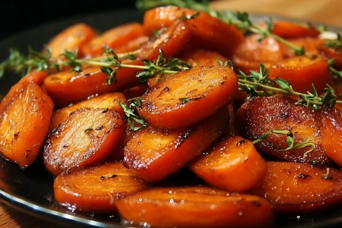 Carottes Rôties au Miel et au Thym - 1