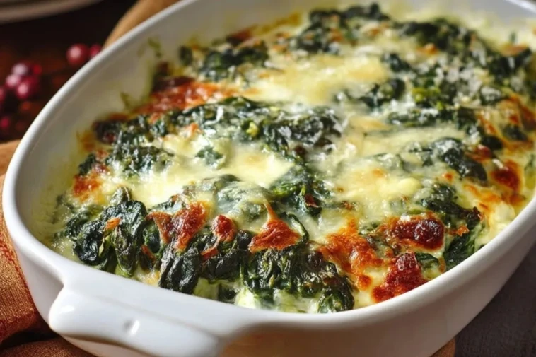 Casserole d'épinards de Trisha Yearwood- 1