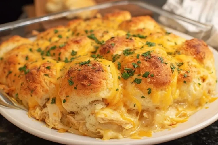 Casserole De Poulet Aux Biscuits - 1