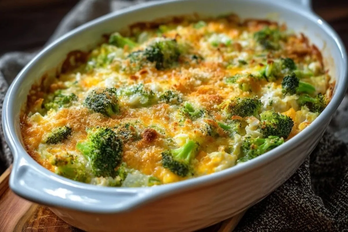 Casserole De Poulet, Brocoli Et Riz - 1