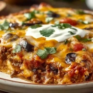 Casserole DEnchiladas Au Bœuf - 1