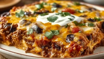 Casserole DEnchiladas Au Bœuf - 1