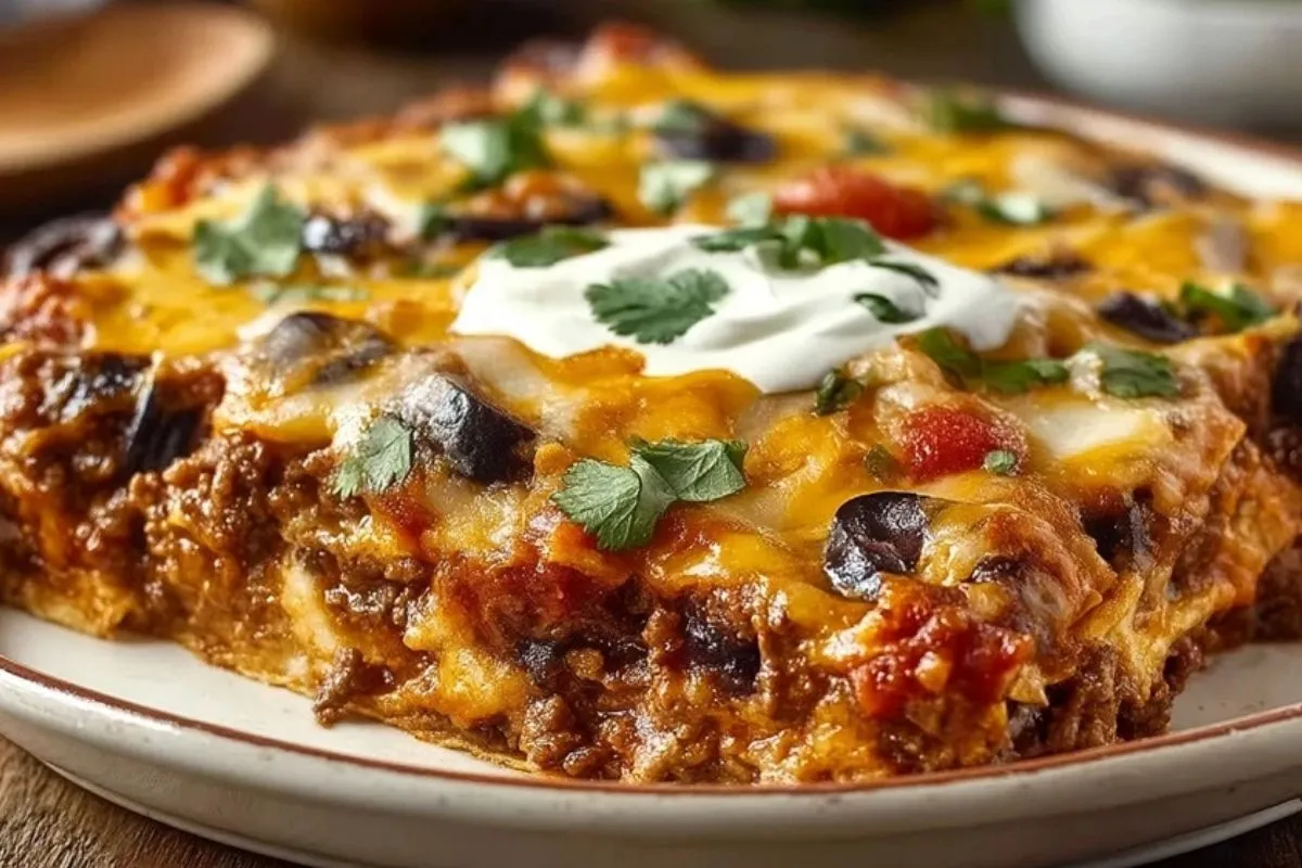 Casserole DEnchiladas Au Bœuf - 1