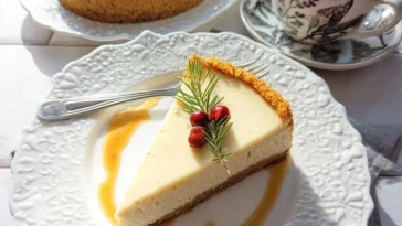 Cheesecake au lait de poule - 1