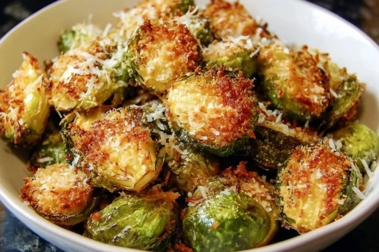 Choux De Bruxelles Rôtis Croquants Au Parmesan - 1