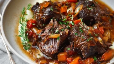 Côtes De Bœuf Braisées Faciles - 1