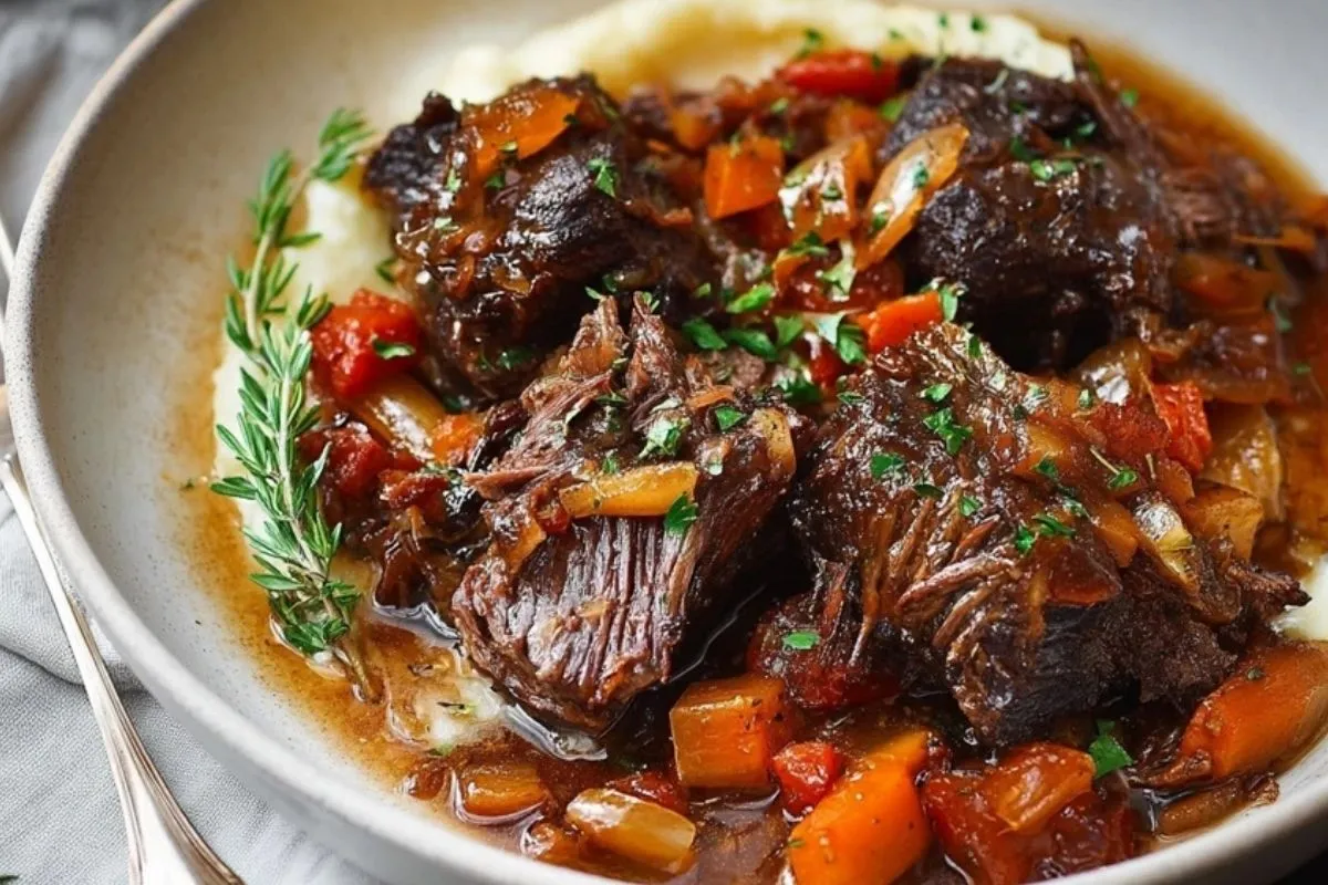 Côtes De Bœuf Braisées Faciles - 1