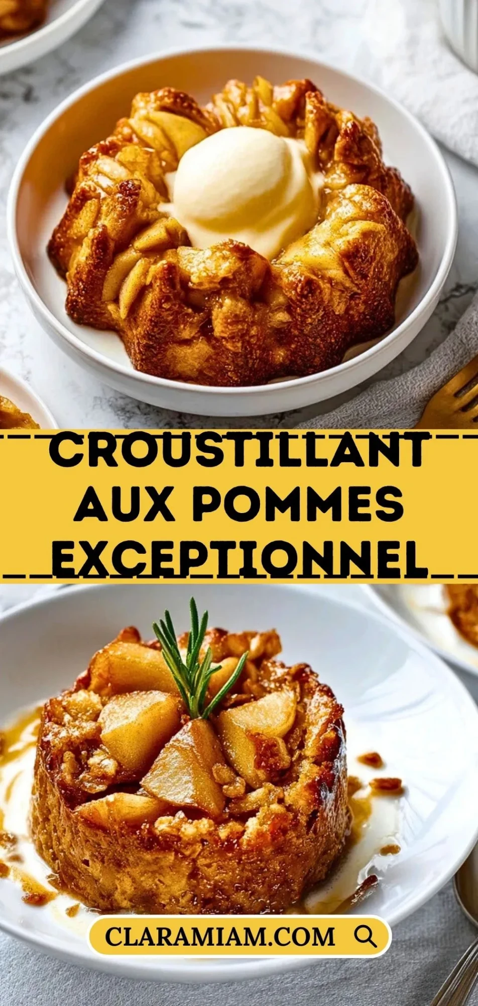 Croustillant Aux Pommes Exceptionnel- Pin 1