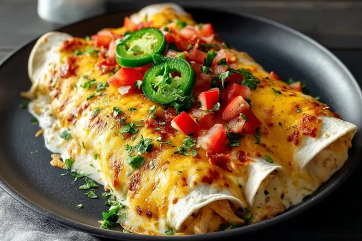Enchiladas Au Poulet Fromagères Et Jalapeños - 1