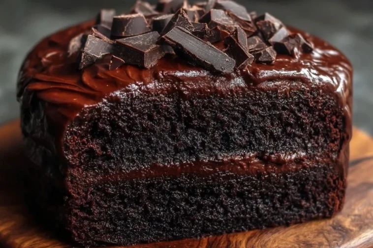 Gâteau Au Chocolat Noir - 1