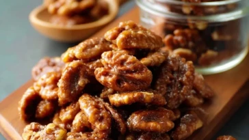 Noix de pécan caramélisées rapides - 1