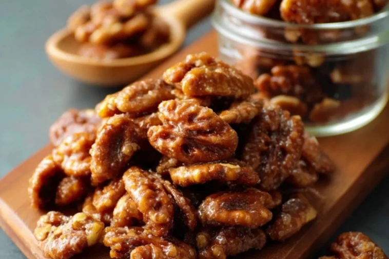 Noix de pécan caramélisées rapides - 1