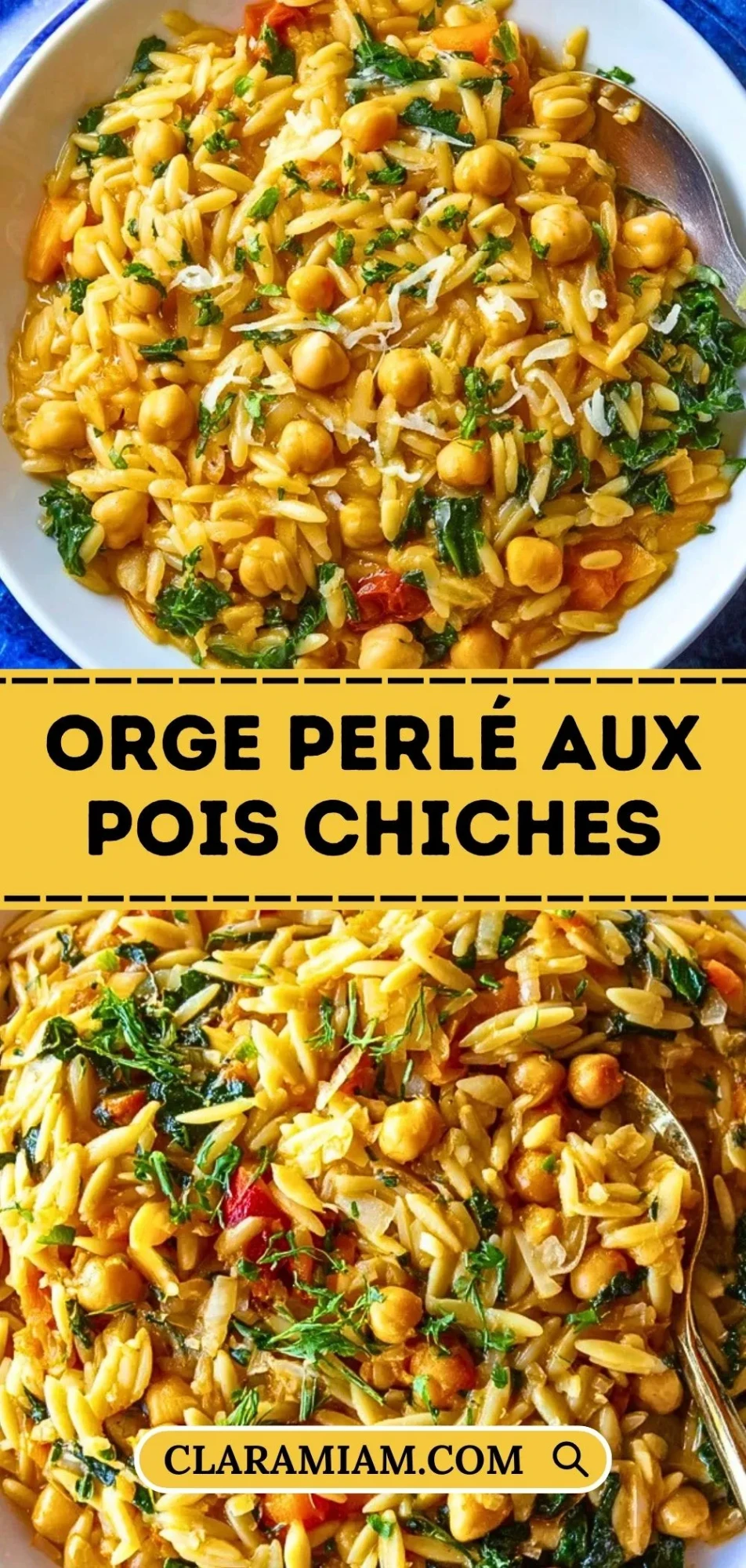 Orge Perlé aux Pois Chiches - Pin 1