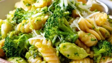 Pâtes Brocolis Écrasés - 1