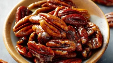 Pécans Caramélisées au Sirop dErable - 1