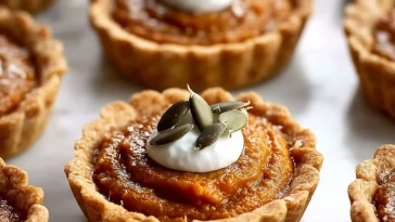 Petits Tartes Sucrées à la Patate Douce- 1