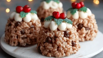 Poudings de Noël Sans Cuisson - 1