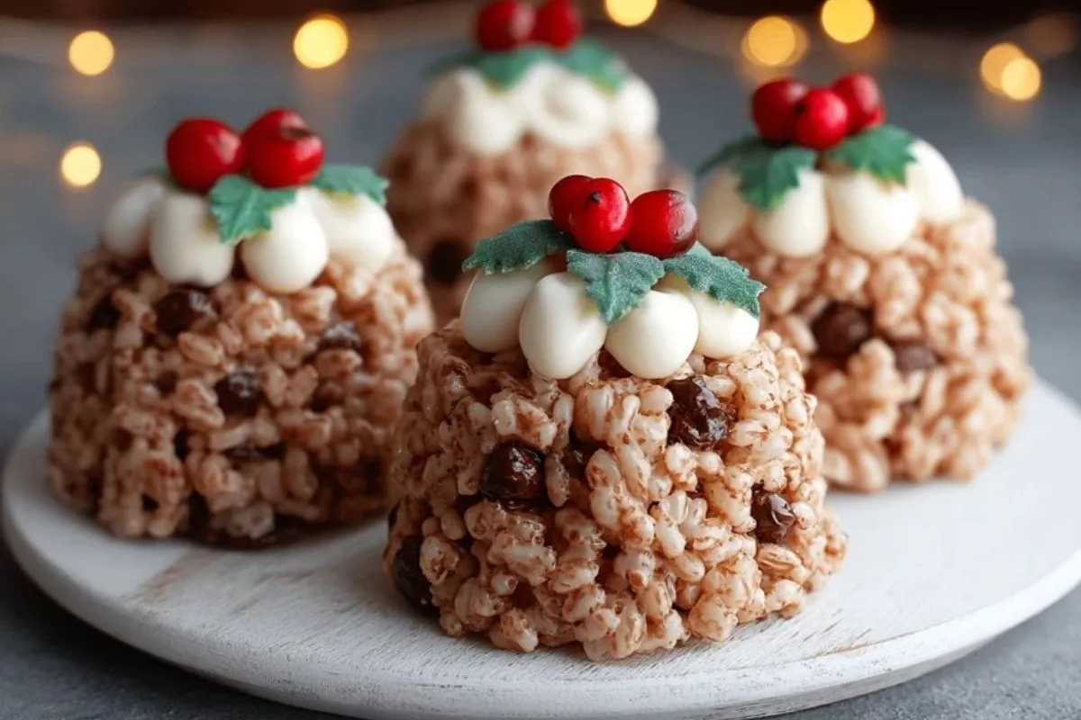 Poudings de Noël Sans Cuisson - 1