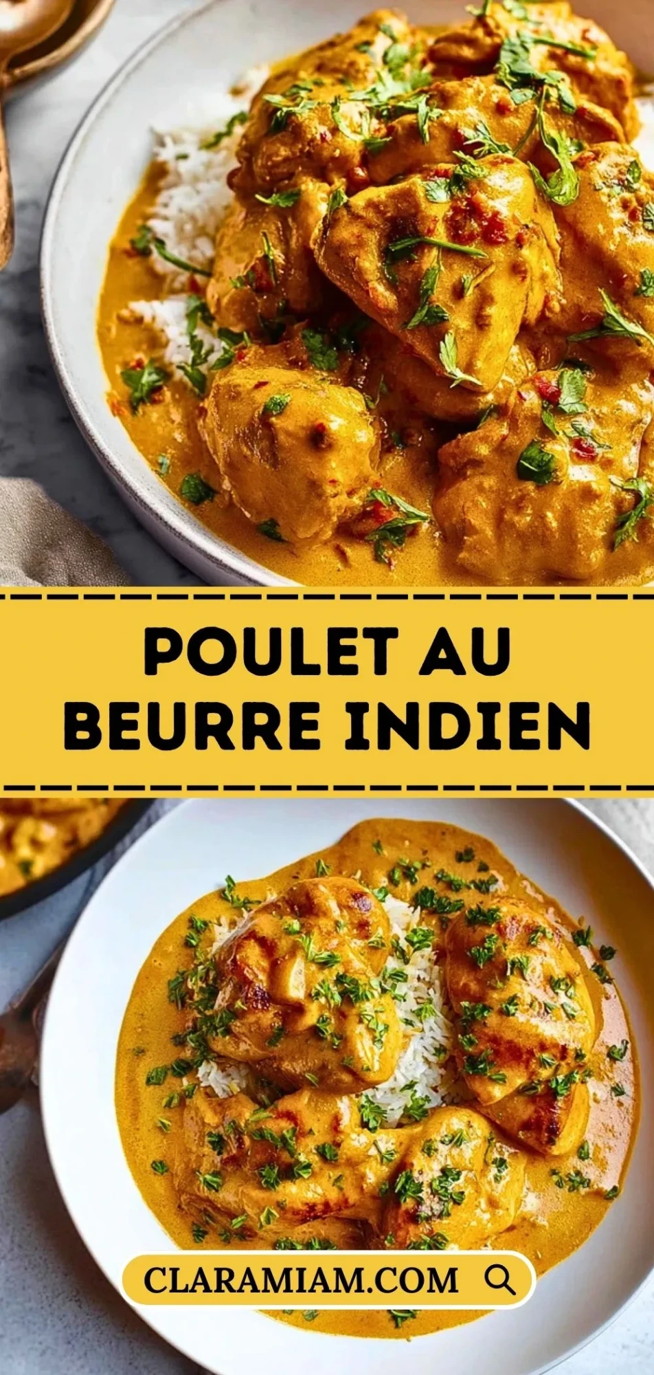 Poulet Au Beurre Indien - Pin 1