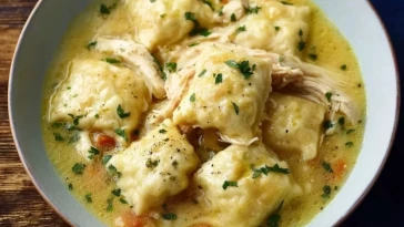 Poulet Et Dumplings Rapides - 1