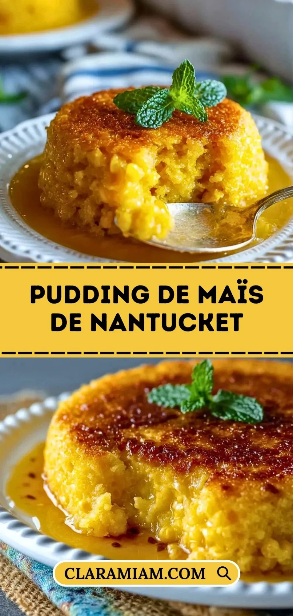 Pudding de maïs de Nantucket - Pin 1