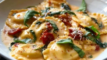 Ravioli Crémeux à la Toscane - 1