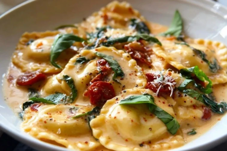 Ravioli Crémeux à la Toscane - 1